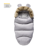 Grijs Voetenzak voor Kinderwagen, Buggy en Autostoel