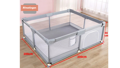 Grijs Grondbox 200x200cm XXL