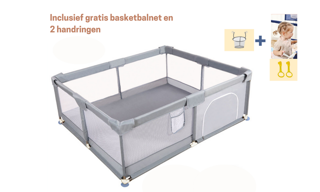 Grijs Grondbox 120x120cm