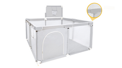 Grijs grondbox vierkant 124x124cm