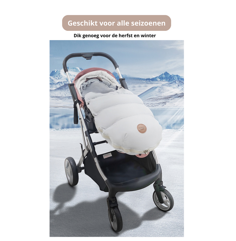 Roze Voetenzak voor Kinderwagen,  Buggy en Autostoel